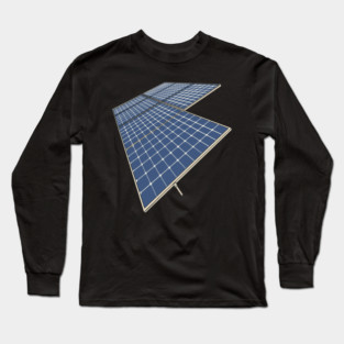 Solar Panels Renewable Energy Solar Panel Long Sleeve T-Shirt