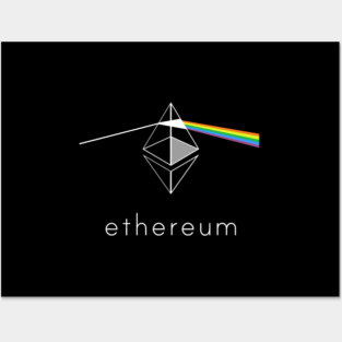 ethereum crypto Posters and Art