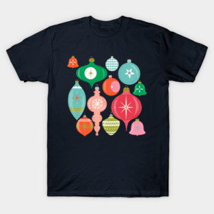 Retro Classic Christmas ornaments T-Shirt