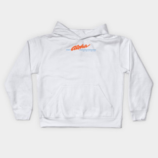 Defunct Aloha Airlines Kids Hoodie