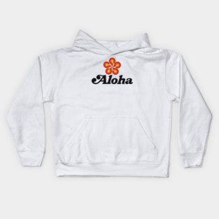 Defunct Aloha Airlines 1976 Kids Hoodie