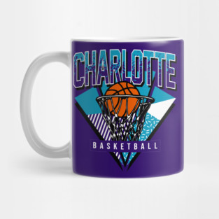 Charlotte Basketball 90s Throwback Mug