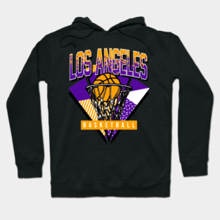 Los Angeles 90 Basketball Throwback Hoodie