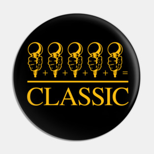 Hip Hop Classic GOLD Pin