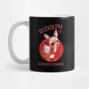 Red Nosed Reindeer Mug