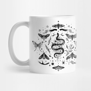 Flash Tattoo Sheet - Mystical Nature Mug