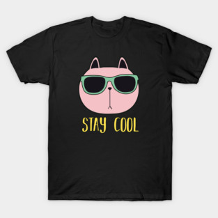 cool cat - cat with eyeglass T-Shirt