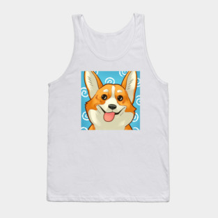Corgi Tank Top