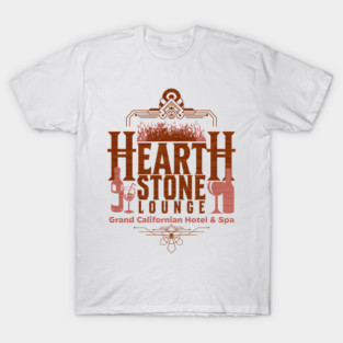 HearthStone Lounge Grand Califorian Hotel & Spa Anaheim CA. T-Shirt