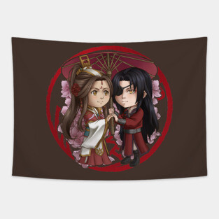 Xie Lian and Hua Cheng Tapestry