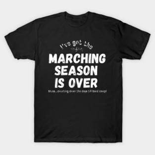 Marching Band Season Blues T-Shirt