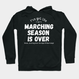 Marching Band Season Blues Hoodie