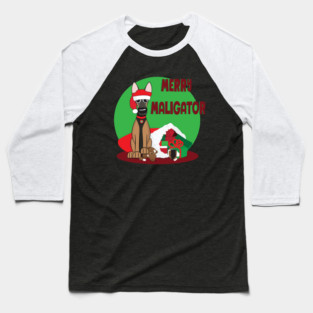 Merry Maligator - Maliclause Baseball T-Shirt
