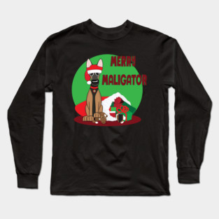 Merry Maligator - Maliclause Long Sleeve T-Shirt
