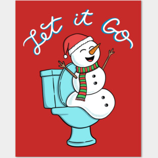 Snowman Christmas Posters and Art