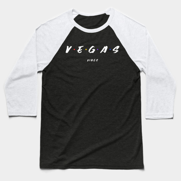 Vegas Vibes Baseball T-Shirt by MCALTees