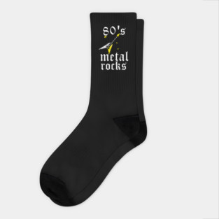80's Metal Rocks Socks