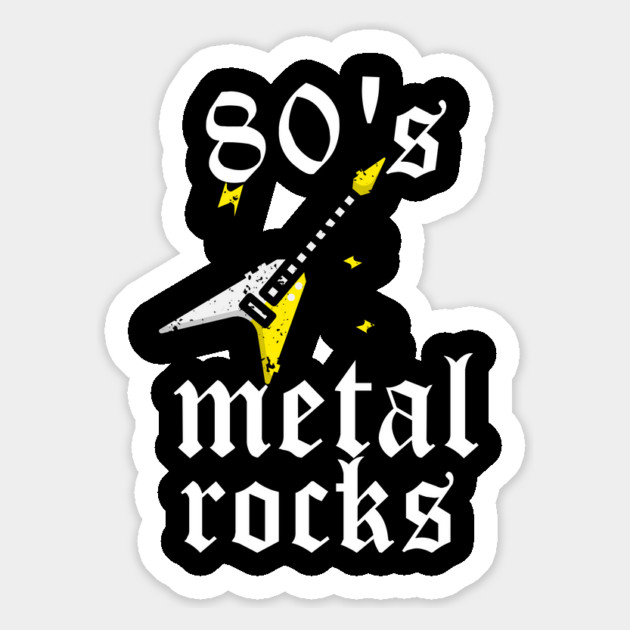 80's Metal Rocks Magnet by MCALTees