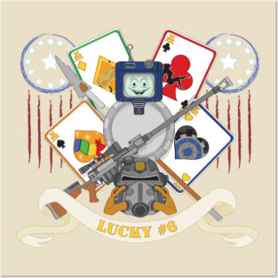 Lucky Number 6 Posters and Art