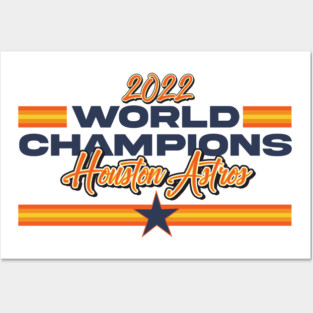 Houston Astros World Champions 2022 Posters and Art
