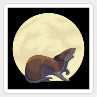 Grasshopper Mouse Sticker