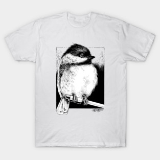 Pen & Chickadee T-Shirt