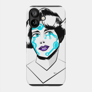 CYBER GIRL Phone Case