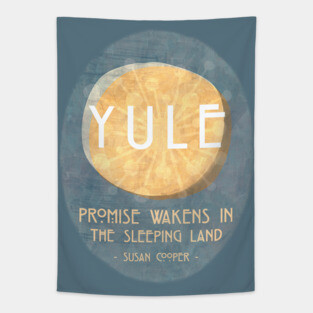 Pagan Yule Celebration Tapestry