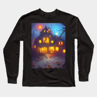 The Haunted House Long Sleeve T-Shirt