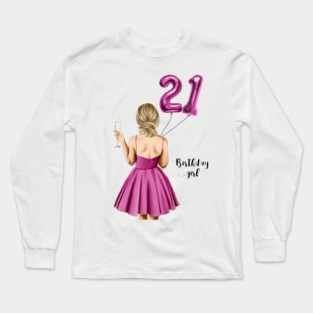 Birthday Girl 1 Long Sleeve T-Shirt