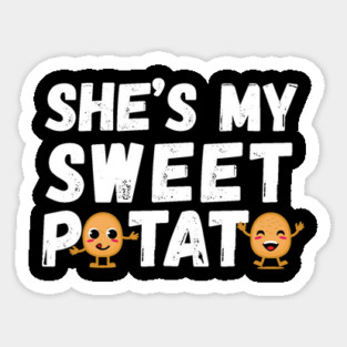 She's My Sweet Potato Thanksgiving Magnet