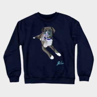Saffy the Boxer Crewneck Sweatshirt