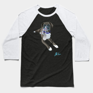 Saffy the Boxer Baseball T-Shirt