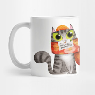 Christmas Cat Mug