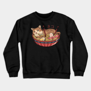 Neko Ramen v2 Crewneck Sweatshirt