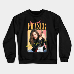 Brendan Fraser - - - 90s Aesthetic Fan Design Crewneck Sweatshirt