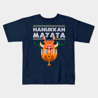 Hanukkah Matata Kids T-Shirt