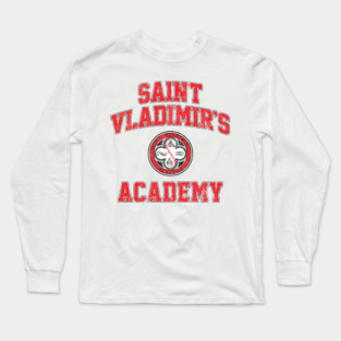 Saint Vladimir's Academy (Variant) Long Sleeve T-Shirt