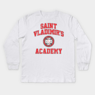 Saint Vladimir's Academy (Variant) Kids Long Sleeve T-Shirt