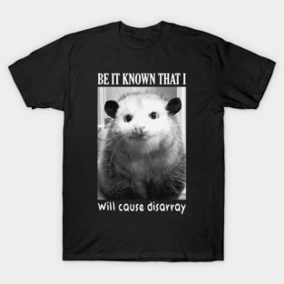 Be it known that I will cause disarray T-Shirt