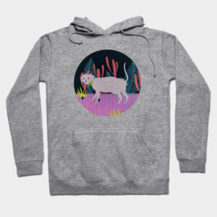Nighttime Alley Cat Hoodie