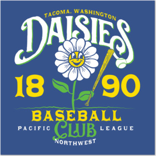 Tacoma Daisies Posters and Art