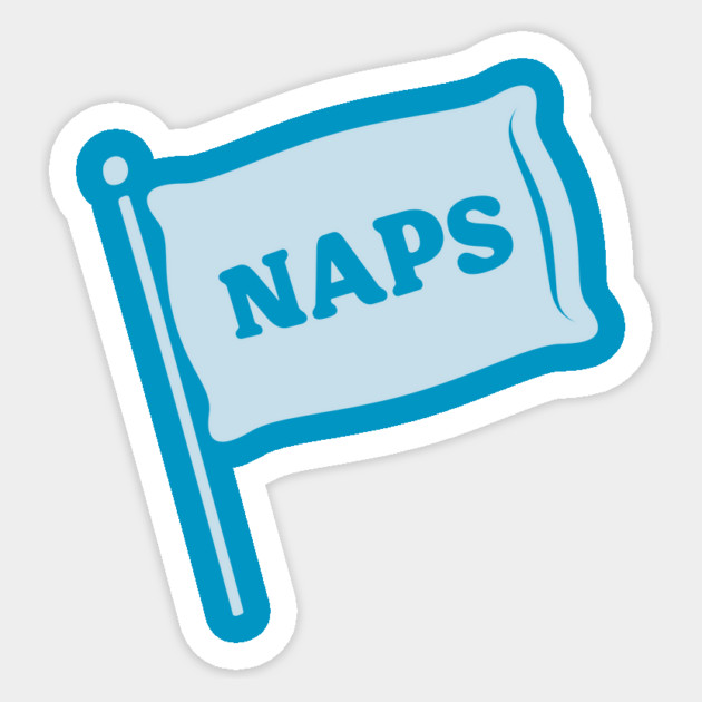 Hooray for Naps! Sticker by Go Jeff Go