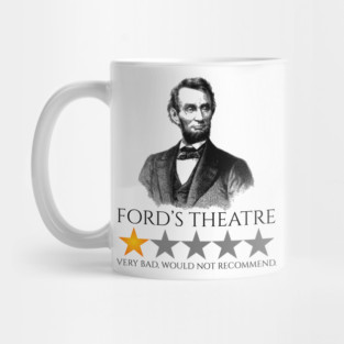 Abraham Lincoln - Ford’s Theatre - American History Mug