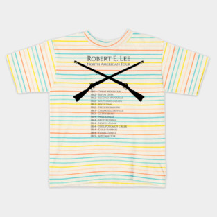 Robert E. Lee North American Tour Kids T-Shirt