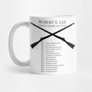 Robert E. Lee North American Tour Mug
