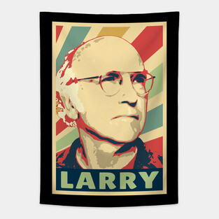 Larry David Vintage Colors Tapestry