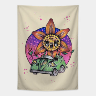 Botanical Beast Tapestry