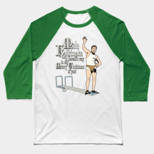 Mele Kalikimaka Cousin Eddie Diving Board Baseball T-Shirt