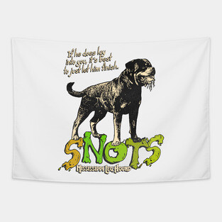 Snots the Mississippi Leg Hound - Christmas Vacation Tapestry